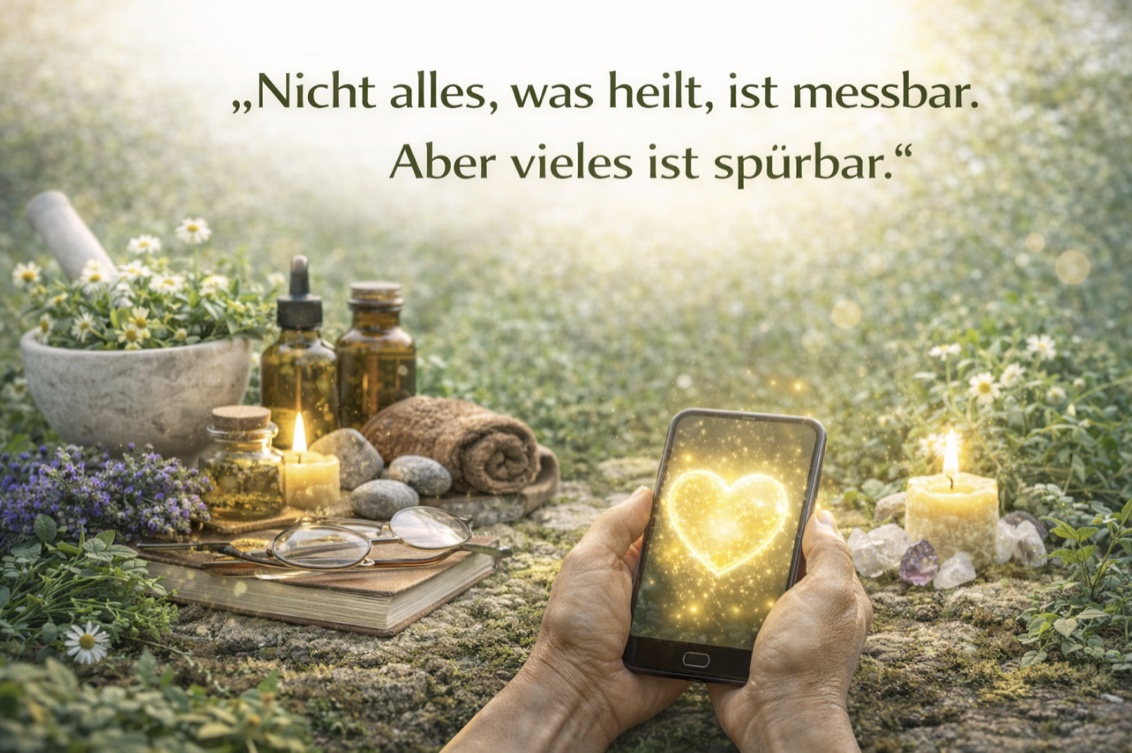 Nicht alles was heilt , ist messbar. Aber vieles ist spürbar